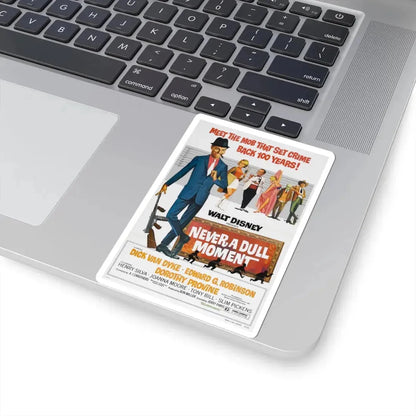 Never a Dull Moment 1968 Movie Poster - STICKER Vinyl Kiss-Cut Decal - The Sticker Space