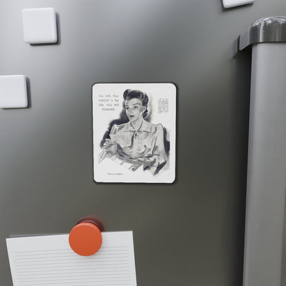 Never a One for Her (2), Woman and Home (British), September 1943 (Magazine Illustration) Refrigerator Magnet-The Sticker Space