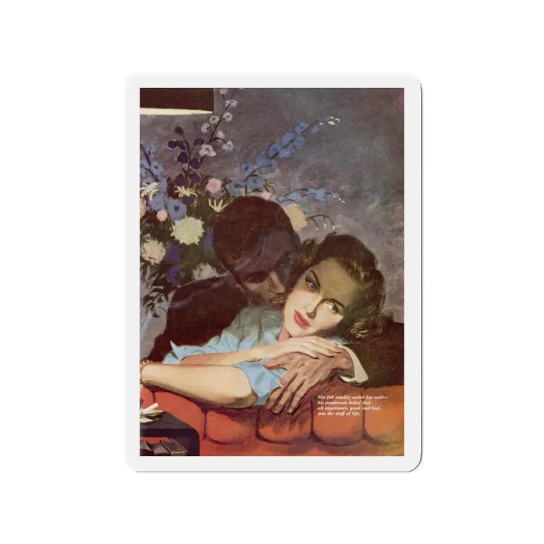 Never Another Love (Pt. 2), Redbook, November 1948 (Magazine Illustration) Refrigerator Magnet - The Sticker Space