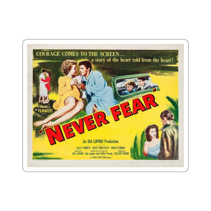 Never Fear 1950 v2 Movie Poster STICKER Vinyl Die-Cut Decal-3 Inch-The Sticker Space