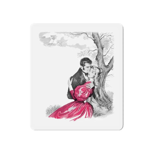 Never Look Back by Robert Blake (2), Woman's Illustrated magazine, 1958 (Magazine Illustration) Refrigerator Magnet 6 Inch - The Sticker Space