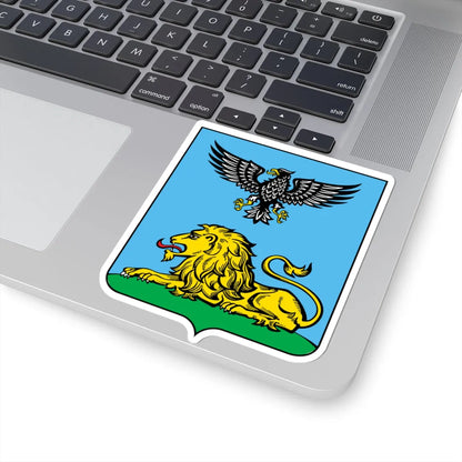 New Coat of arms of Belgorod Oblast (Russia) (Coat of Arms) STICKER Vinyl Kiss-Cut Decal - The Sticker Space