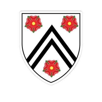 New College Oxford Coat Of Arms (England) (Coat of Arms) STICKER Vinyl Kiss-Cut Decal 6 Inch White - The Sticker Space