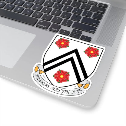 New College Oxford Coat Of Arms Motto (England) (Coat of Arms) STICKER Vinyl Kiss-Cut Decal - The Sticker Space