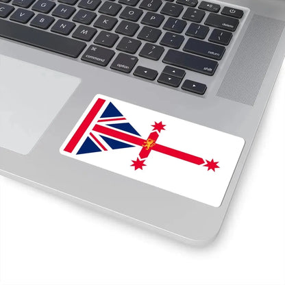 New England Australia Flag Ian Johnston Proposal (Australia) STICKER Vinyl Kiss-Cut Decal - The Sticker Space
