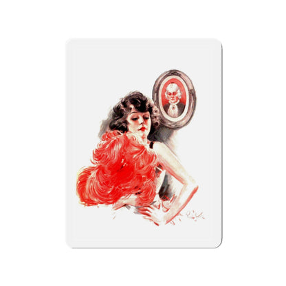 New Generation, The Saturday Evening Post cover, July 22, 1922 (Magazine Illustration) Refrigerator Magnet-2" x 2"-The Sticker Space