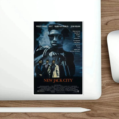 New Jack City 1991 Movie Poster STICKER Vinyl Die-Cut Decal - The Sticker Space