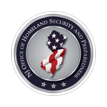 New Jersey Office of Homeland Security and Preparedness - STICKER Vinyl Kiss-Cut Decal - The Sticker Space