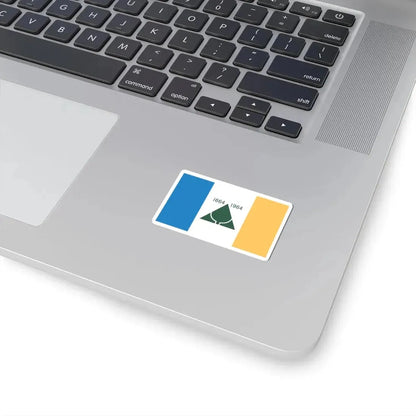 New Jersey Tricentennial Flag (United States) STICKER Vinyl Kiss-Cut Decal - The Sticker Space
