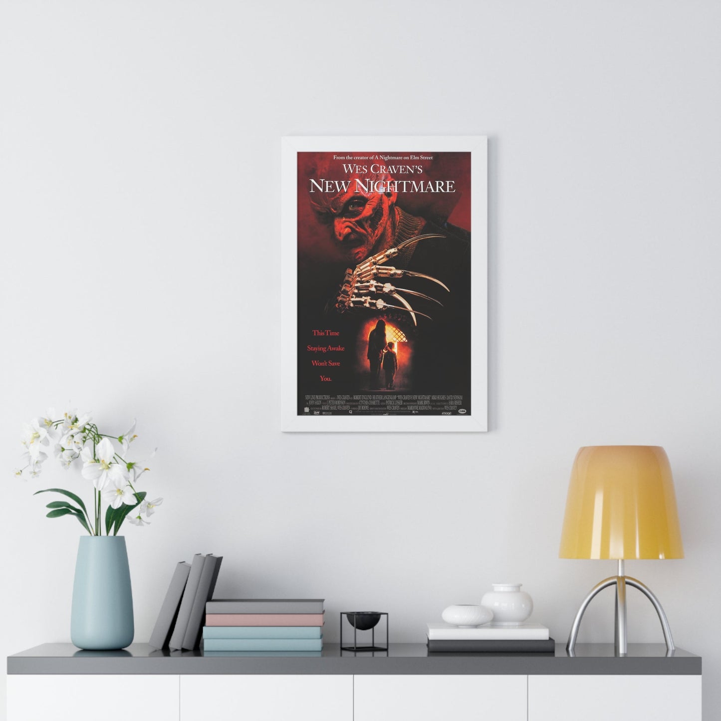 NEW NIGHTMARE 1994 - Framed Movie Poster-The Sticker Space