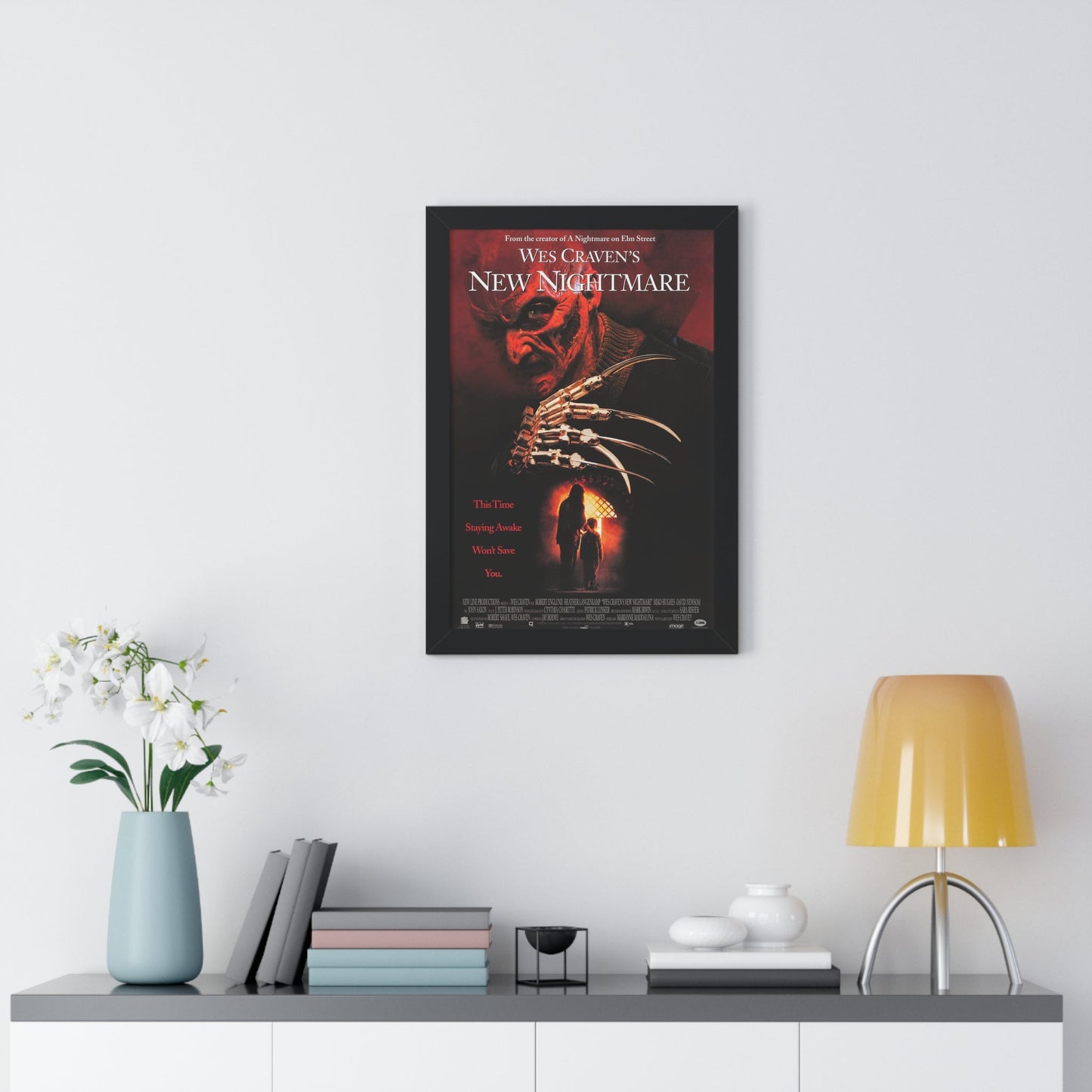 NEW NIGHTMARE 1994 - Framed Movie Poster-The Sticker Space