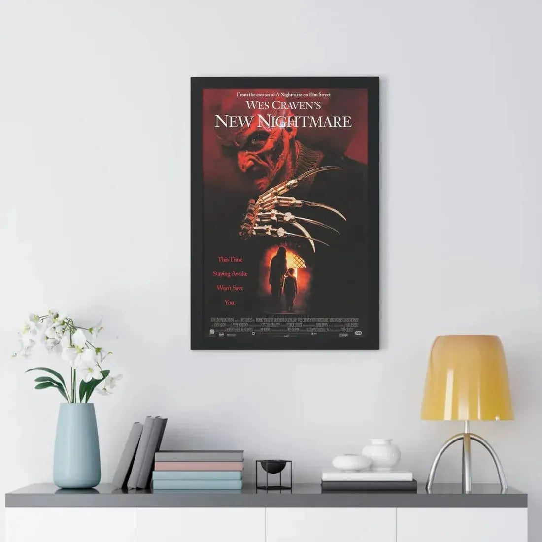 NEW NIGHTMARE 1994 - Framed Movie Poster - The Sticker Space