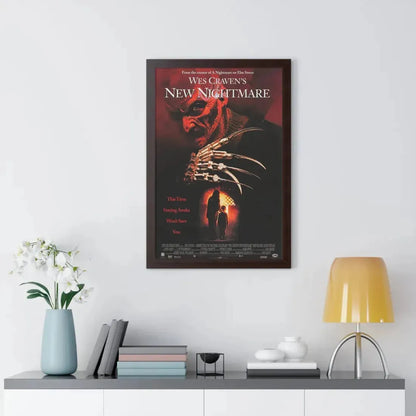 NEW NIGHTMARE 1994 - Framed Movie Poster - The Sticker Space