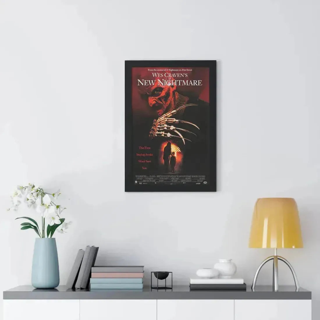 NEW NIGHTMARE 1994 - Framed Movie Poster - The Sticker Space