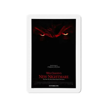 NEW NIGHTMARE (TEASER) 1994 Movie Poster - Refrigerator Magnet 2 Inch Die-Cut - The Sticker Space