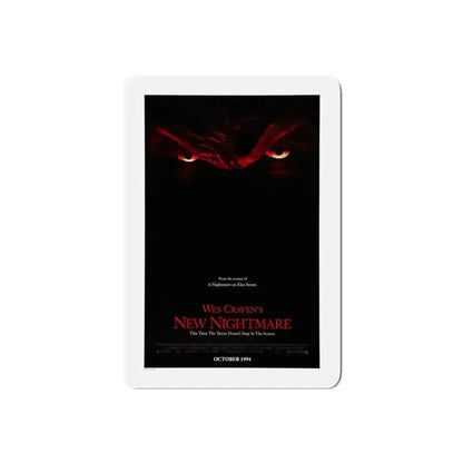 NEW NIGHTMARE (TEASER) 1994 Movie Poster - Refrigerator Magnet 5 Inch Die-Cut - The Sticker Space