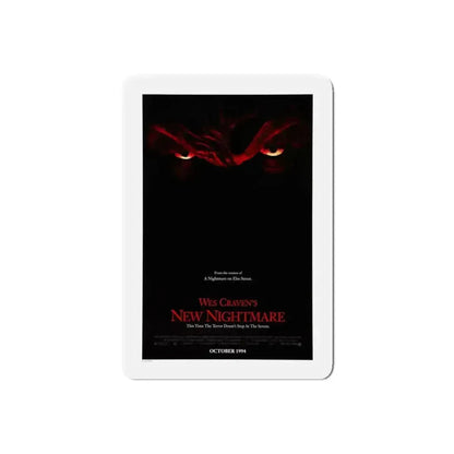 NEW NIGHTMARE (TEASER) 1994 Movie Poster - Refrigerator Magnet 6 Inch Die-Cut - The Sticker Space