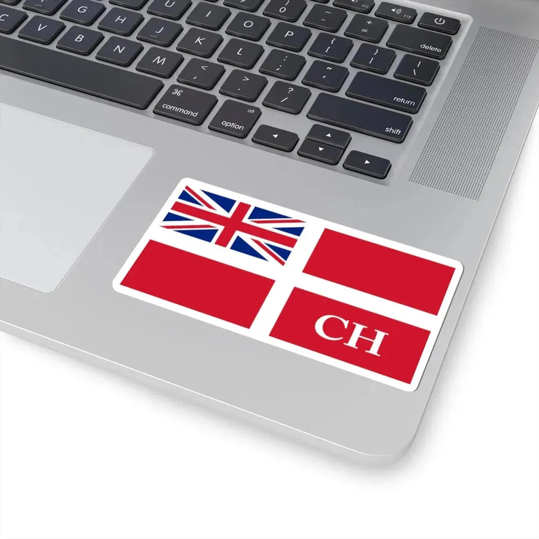 New South Wales Customs Flag 1882-1901 (Australia) STICKER Vinyl Kiss-Cut Decal - The Sticker Space