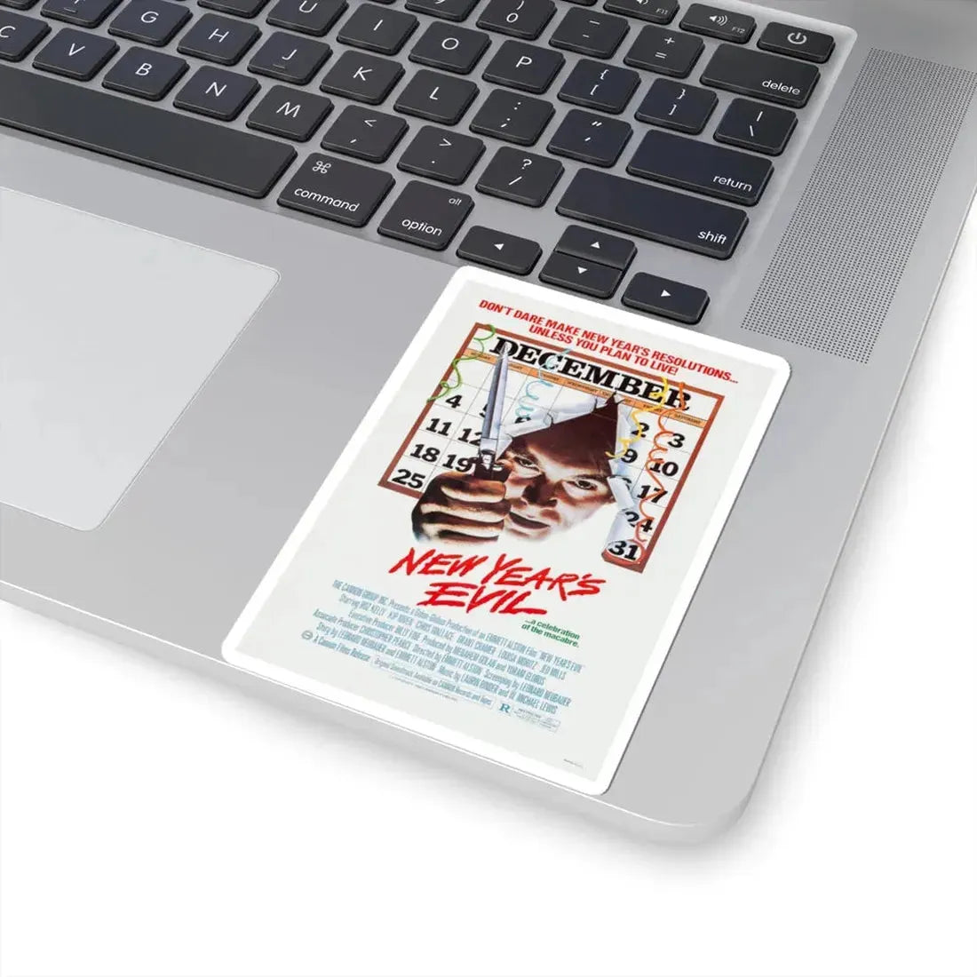 New Year's Evil 1980 Movie Poster - STICKER Vinyl Kiss-Cut Decal - The Sticker Space