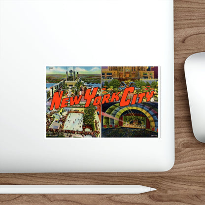 New York City (Greeting Cards) STICKER Vinyl Die-Cut Decal-The Sticker Space