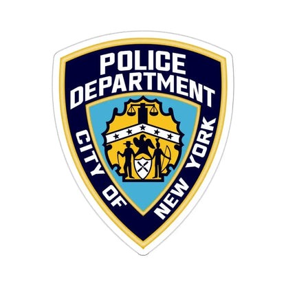 New York City Police Department STICKER Vinyl Die-Cut Decal 4 Inch - The Sticker Space