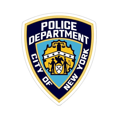 New York City Police Department STICKER Vinyl Die-Cut Decal 5 Inch - The Sticker Space