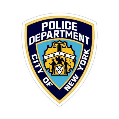 New York City Police Department STICKER Vinyl Die-Cut Decal 6 Inch - The Sticker Space