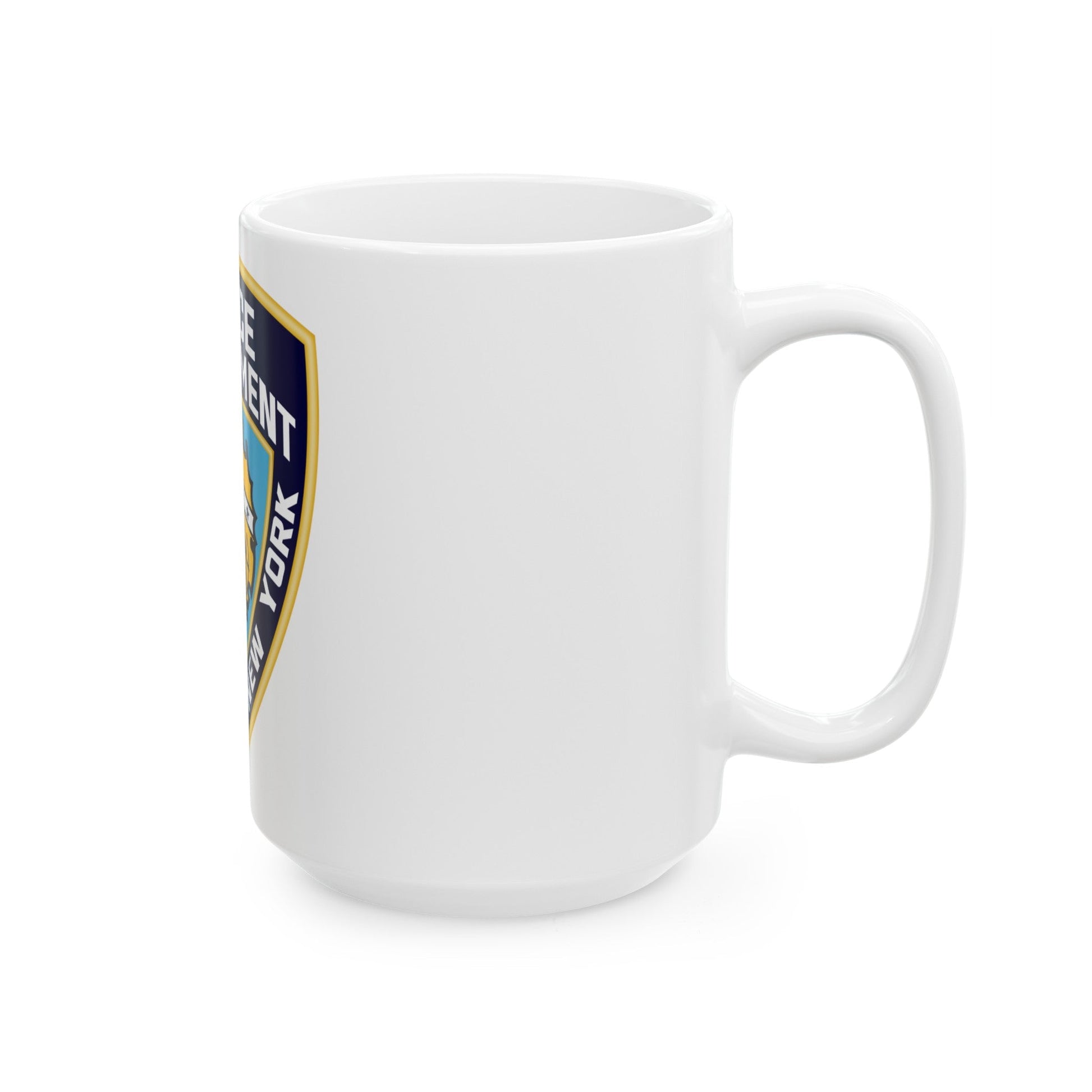 New York City Police Department - White Coffee Mug-The Sticker Space