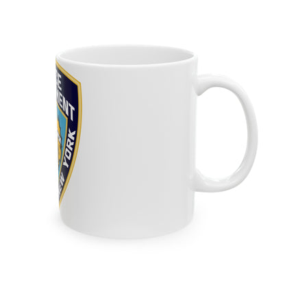 New York City Police Department - White Coffee Mug-The Sticker Space