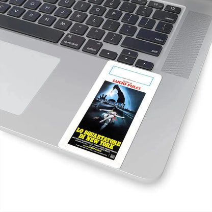 NEW YORK RIPPER (ITALIAN) 1982 Movie Poster - STICKER Vinyl Kiss-Cut Decal - The Sticker Space