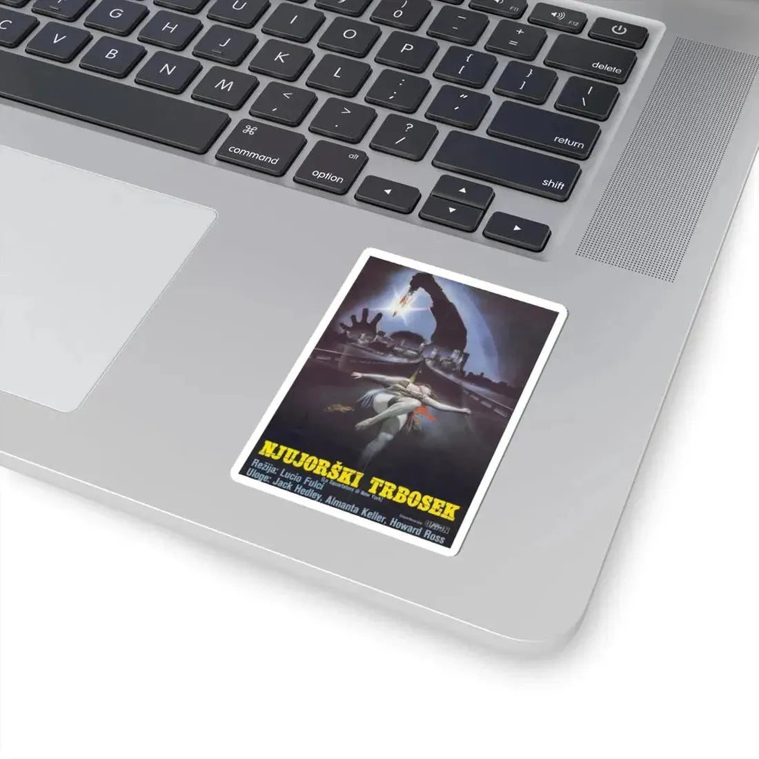 NEW YORK RIPPER (YOGOSLAVIA) 1982 Movie Poster - STICKER Vinyl Kiss-Cut Decal - The Sticker Space