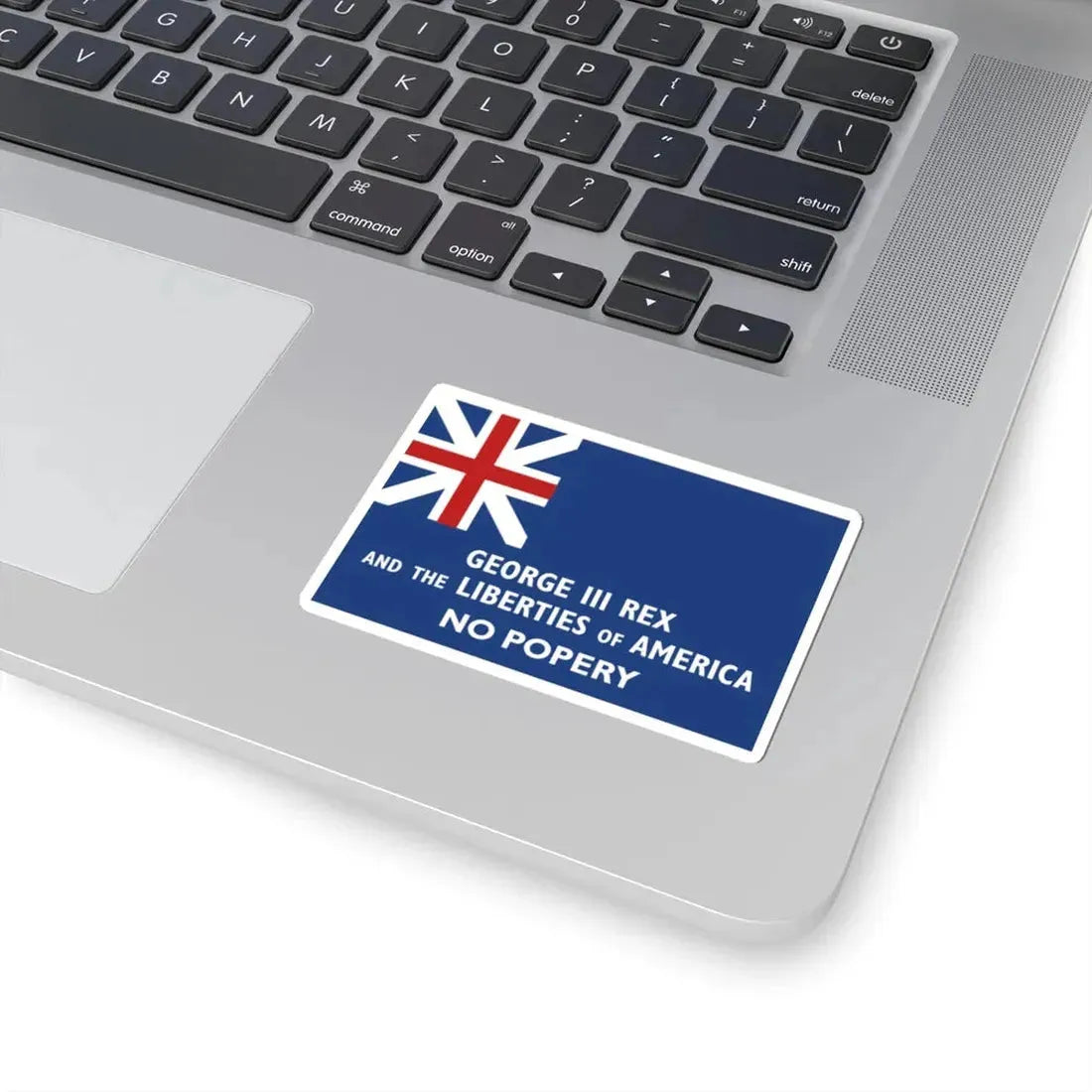 New York Union Flag 1775 (United States) STICKER Vinyl Kiss-Cut Decal - The Sticker Space