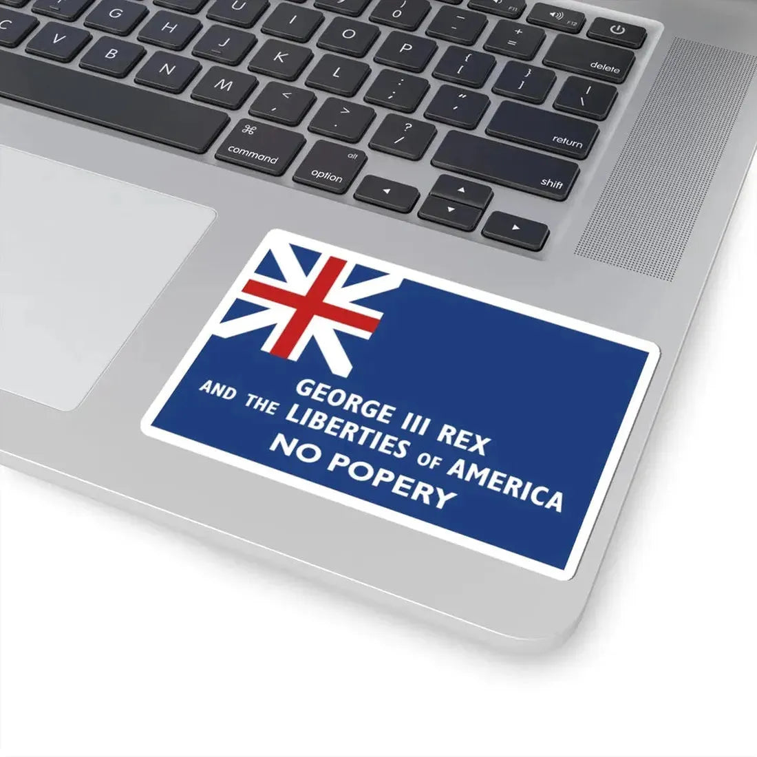 New York Union Flag 1775 (United States) STICKER Vinyl Kiss-Cut Decal - The Sticker Space