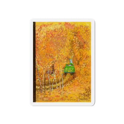 New Yorker cover, October 15, 1949 (Magazine Illustration) Refrigerator Magnet - The Sticker Space