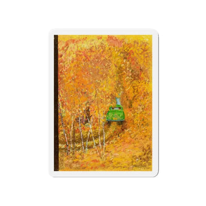 New Yorker cover, October 15, 1949 (Magazine Illustration) Refrigerator Magnet - The Sticker Space