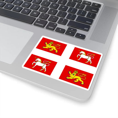 Newfoundland - banner of arms (Canada) STICKER Vinyl Kiss-Cut Decal - The Sticker Space