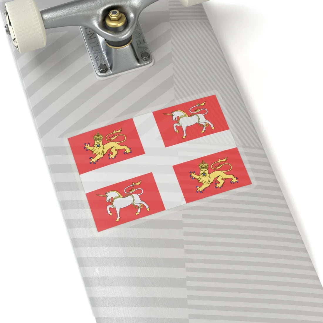 Newfoundland - banner of arms (Canada) STICKER Vinyl Kiss-Cut Decal - The Sticker Space