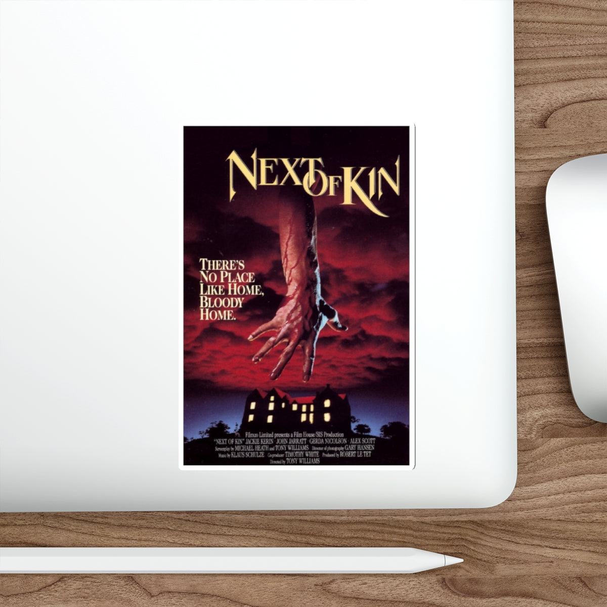 NEXT OF KIN 1989 Movie Poster STICKER Vinyl Die-Cut Decal-The Sticker Space