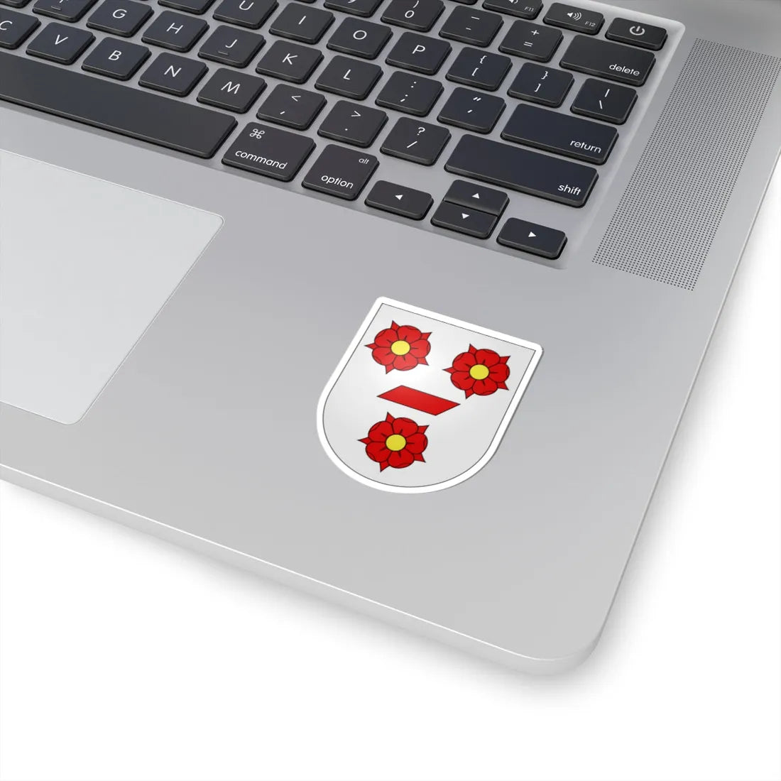 Neyruz-coat of arms (Switzerland) (Coat of Arms) STICKER Vinyl Kiss-Cut Decal - The Sticker Space