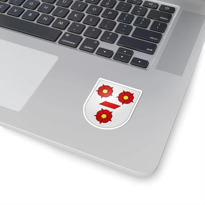 Neyruz-coat of arms (Switzerland) (Coat of Arms) STICKER Vinyl Kiss-Cut Decal - The Sticker Space