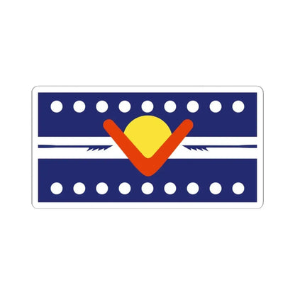 Ngarrindjeri Nation Flag (Australia) STICKER Vinyl Kiss-Cut Decal 3 Inch White - The Sticker Space