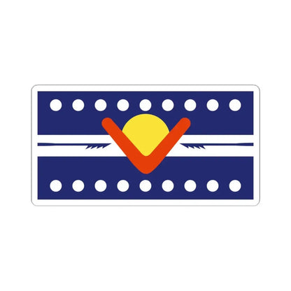 Ngarrindjeri Nation Flag (Australia) STICKER Vinyl Kiss-Cut Decal 4 Inch White - The Sticker Space