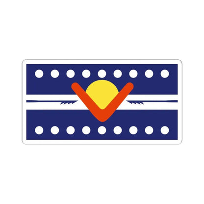 Ngarrindjeri Nation Flag (Australia) STICKER Vinyl Kiss-Cut Decal 6 Inch White - The Sticker Space