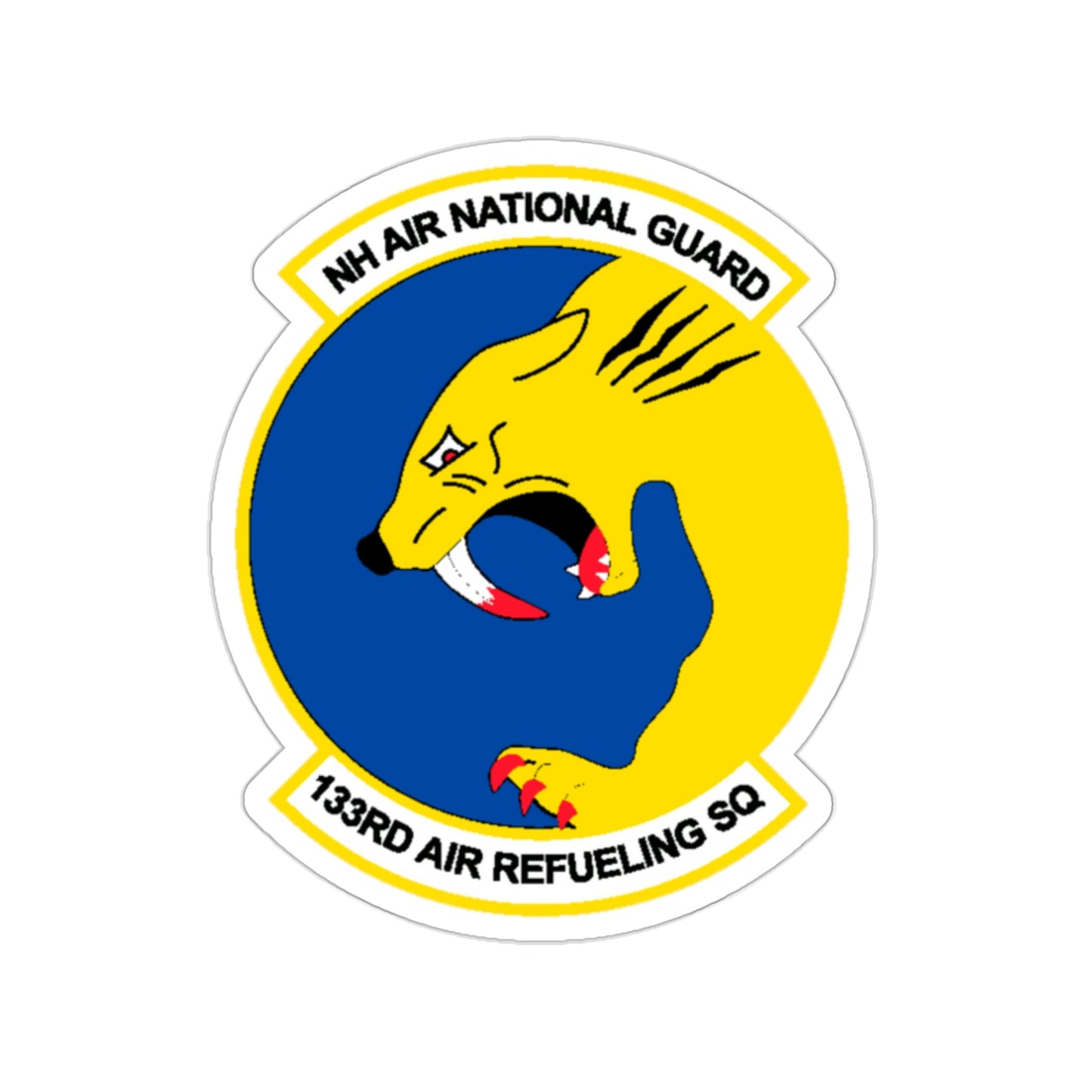 NH ANG 133rd ARS 2 (U.S. Air Force) STICKER Vinyl Die-Cut Decal-2 Inch-The Sticker Space