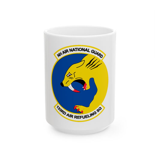 NH ANG 133rd ARS 2 (U.S. Air Force) White Coffee Mug-15oz-The Sticker Space