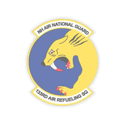 NH ANG 133rd ARS 2 (U.S. Air Force) STICKER Vinyl Kiss-Cut Decal 2 Inch Transparent - The Sticker Space