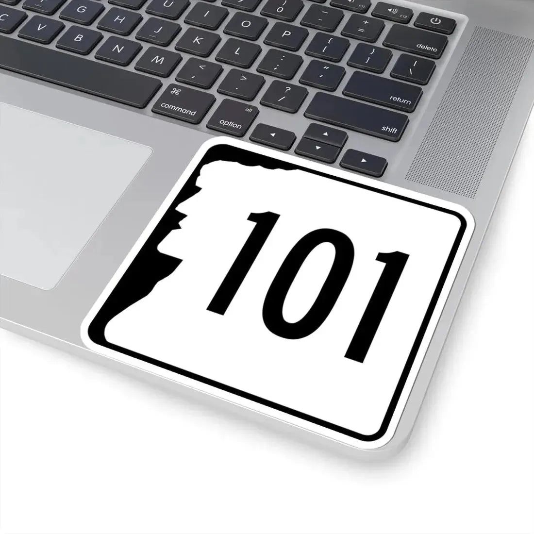 NH Route 101 (New Hampshire) (Road Sign) STICKER Vinyl Kiss-Cut Decal - The Sticker Space