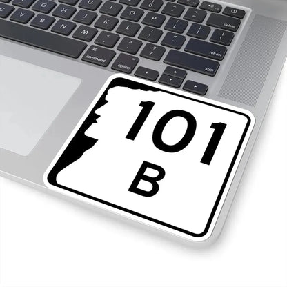 NH Route 101B (New Hampshire) (Road Sign) STICKER Vinyl Kiss-Cut Decal - The Sticker Space