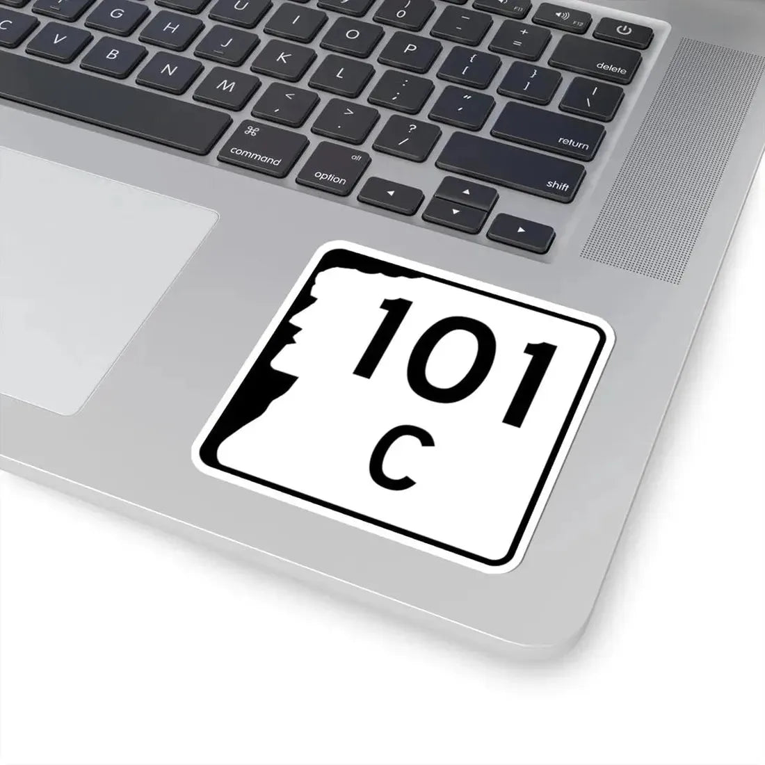 NH Route 101C (New Hampshire) (Road Sign) STICKER Vinyl Kiss-Cut Decal - The Sticker Space