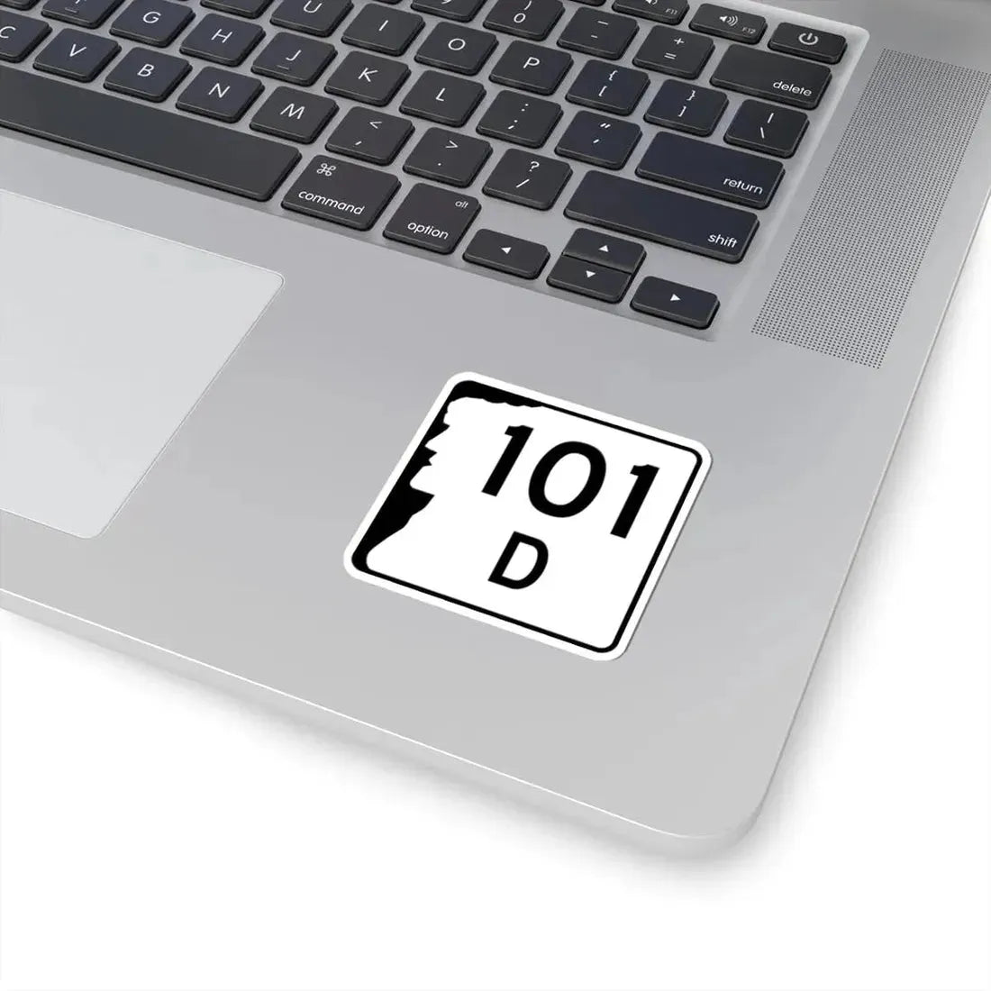 NH Route 101D (New Hampshire) (Road Sign) STICKER Vinyl Kiss-Cut Decal - The Sticker Space